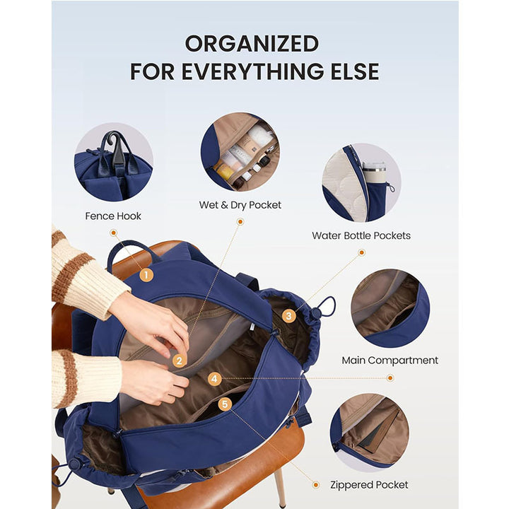 Quilted Tennis Racket Backpack Stornfield