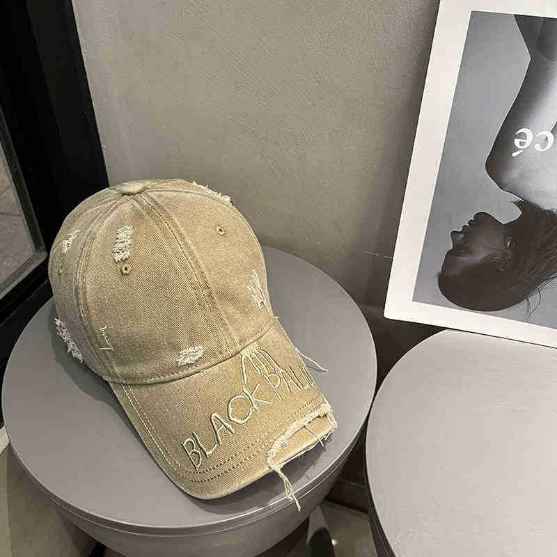 Women's Distressed Denim Baseball Cap Stornfield 1784188369