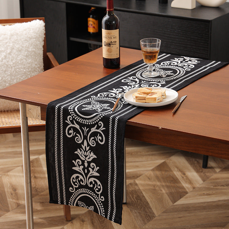 Ornamental lightweight viscose scarf with decorative medallion pattern Stornfield