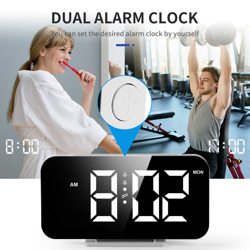 Digital LED Alarm Clock with Large Display and Snooze Function Stornfield