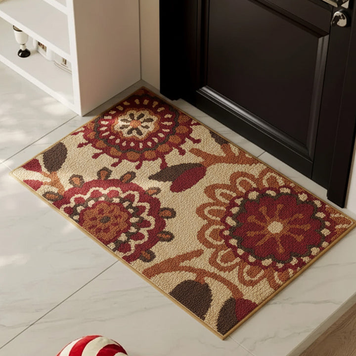 Artistic Floral Area Rug
