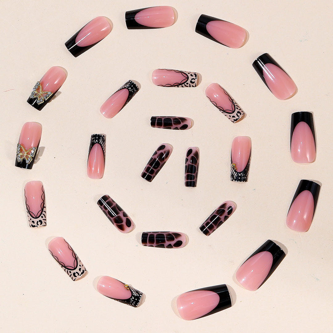 Luxurious 3D Gradient Nail Art Extensions Stornfield