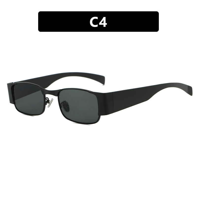 Women's fashionable rectangular sunglasses with elegant lenses Stornfield