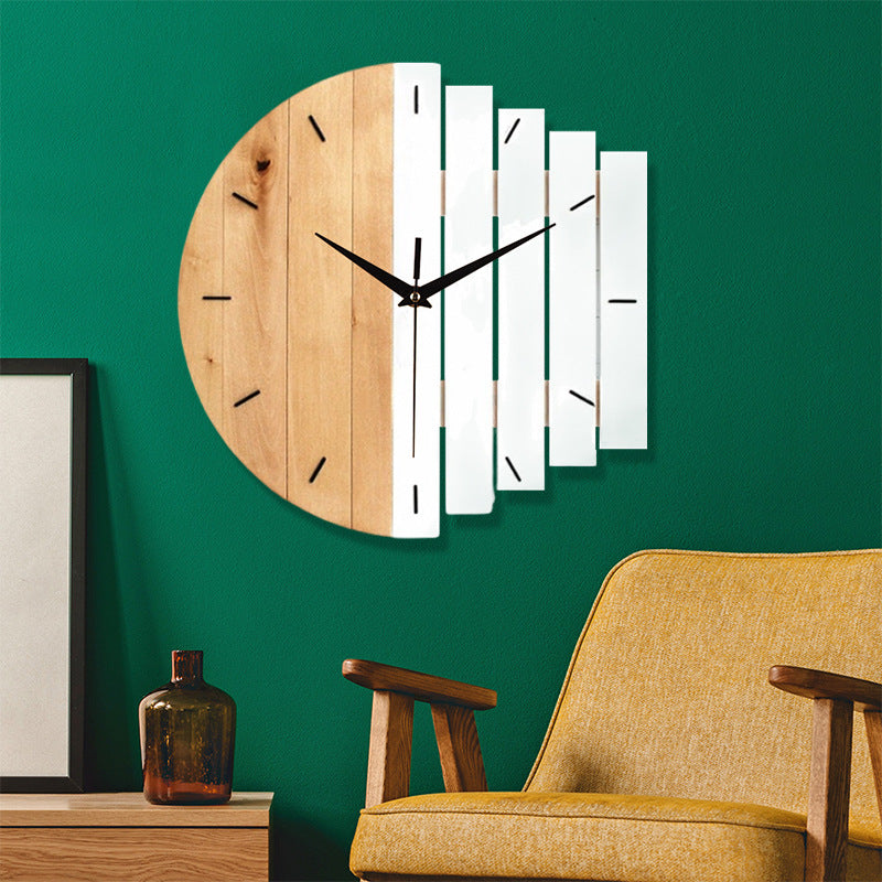 Stornfield | Unique Silent Wooden Analogue Wall Clock
