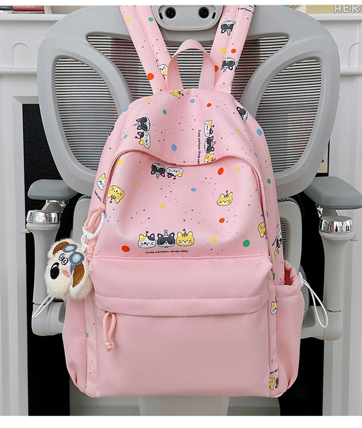 Backpack with Cute Cartoon Design and Practical Compartments Stornfield