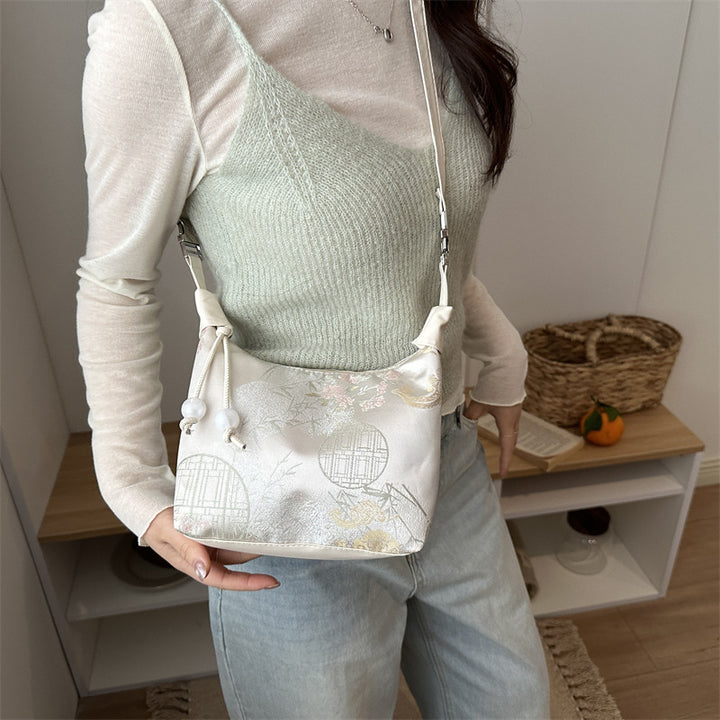 Elegant Textured Evening Handbag