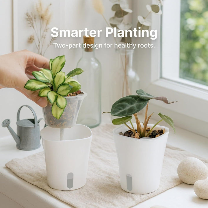 Self-Watering Plant Pot Set Stornfield