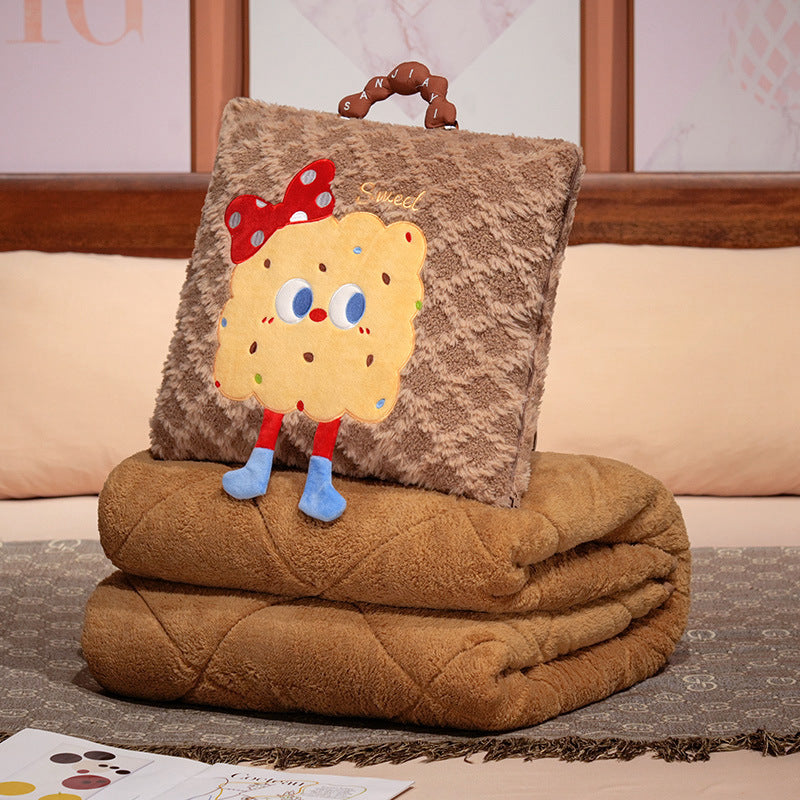 Plush pillow with cute cupcake design Stornfield