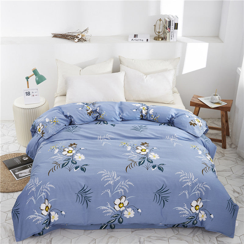 Elegant Floral Patterned Duvet Cover Set