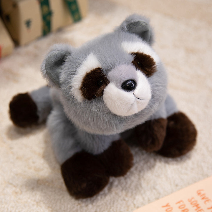 Plush Panda Sitting Cuddle Toy with Round Head and Realistic Safety Eyes Stornfield