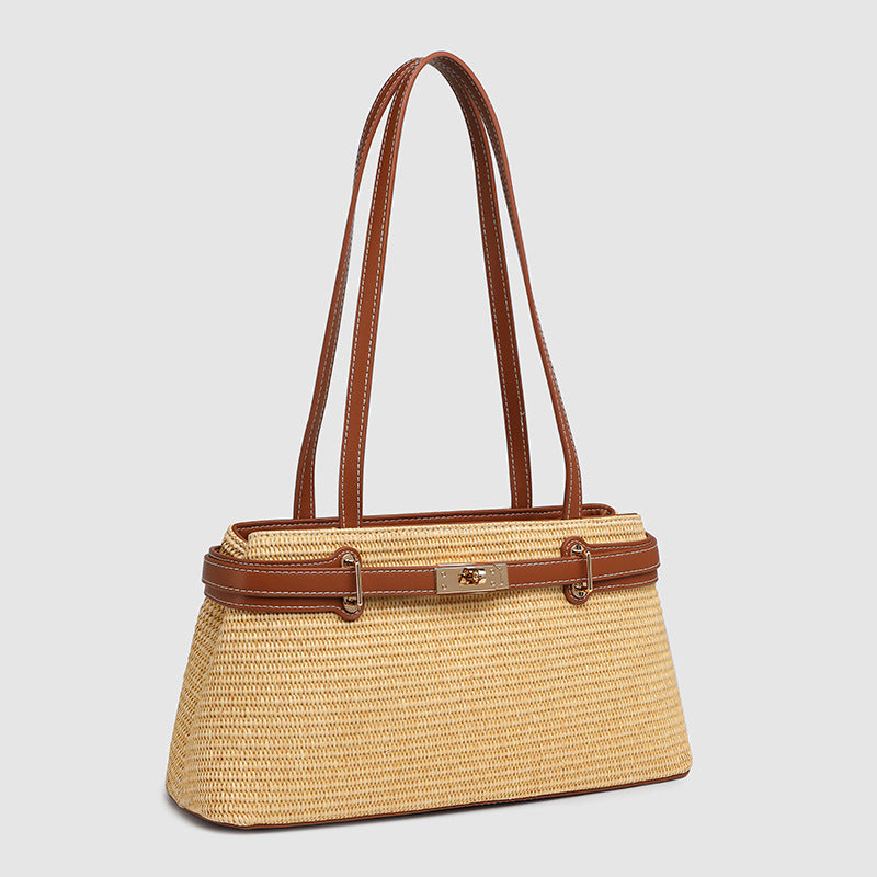 Chic Straw Tote