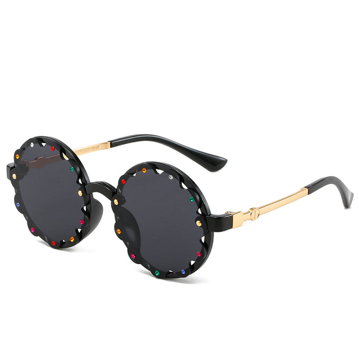 Stylish Decorative Round Frame Sunglasses Stornfield