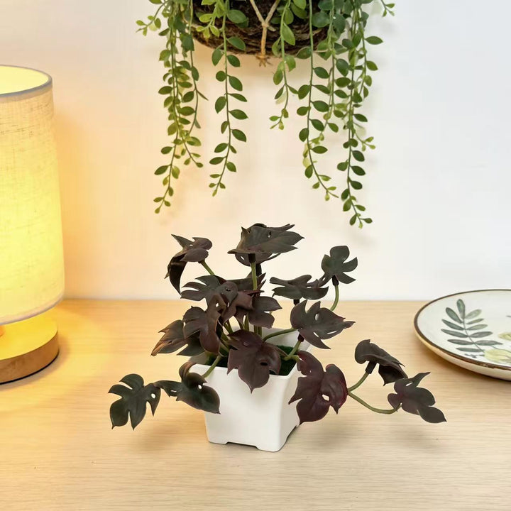 Lifelike Ivy Plant with Modern Pot