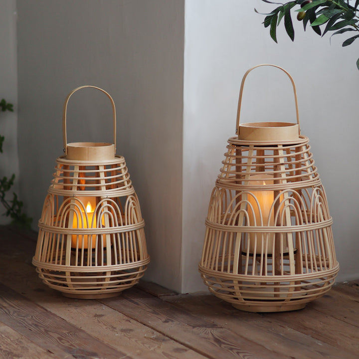 Handcrafted Rattan Lantern Stornfield