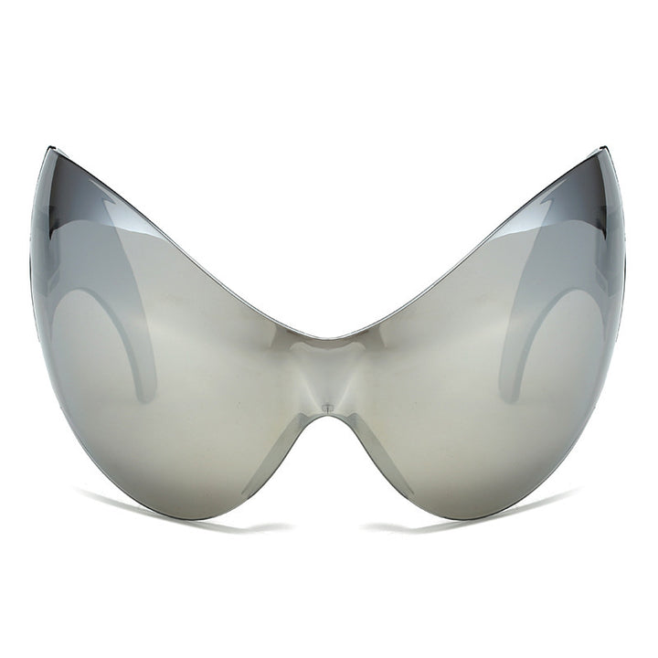 Oversized Futuristic Shield Sunglasses Stornfield