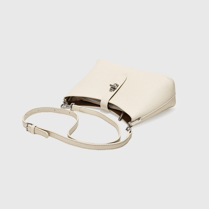 Stylish Textured Hobo Handbag