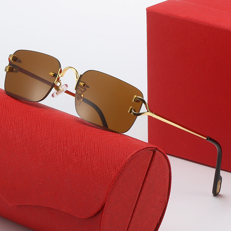 Ladies designer sunglasses with elegant metal frame and polarized lenses Stornfield