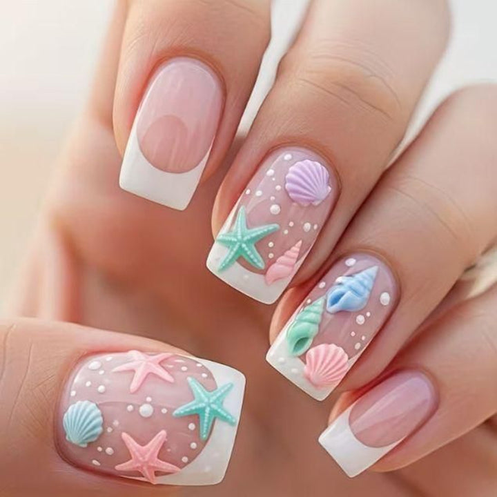 Creative Underwater-Themed Nail Art Stornfield