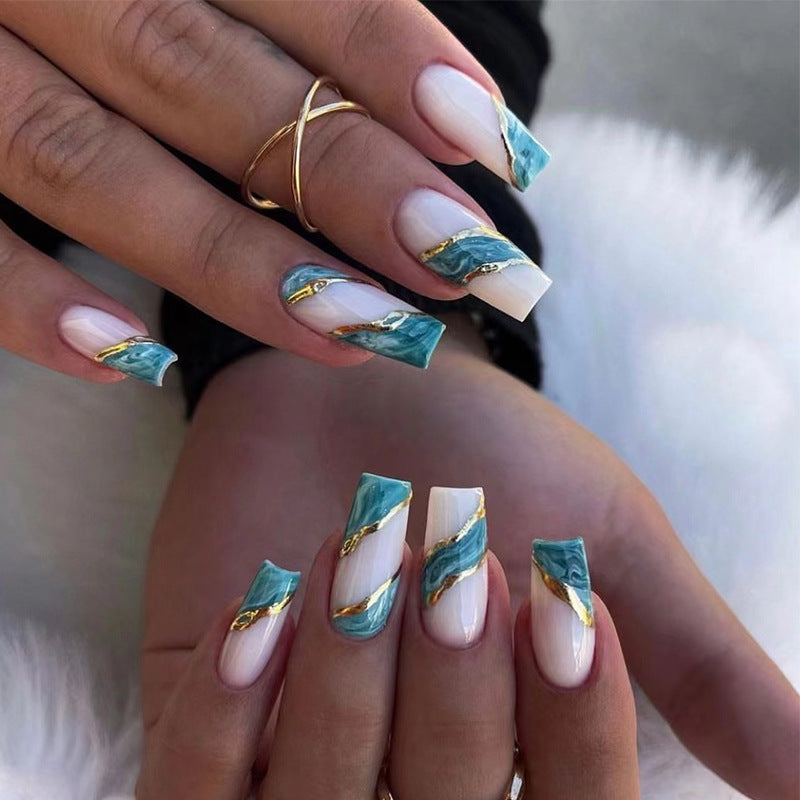 Artistic Acrylic Nail Art Extensions Stornfield