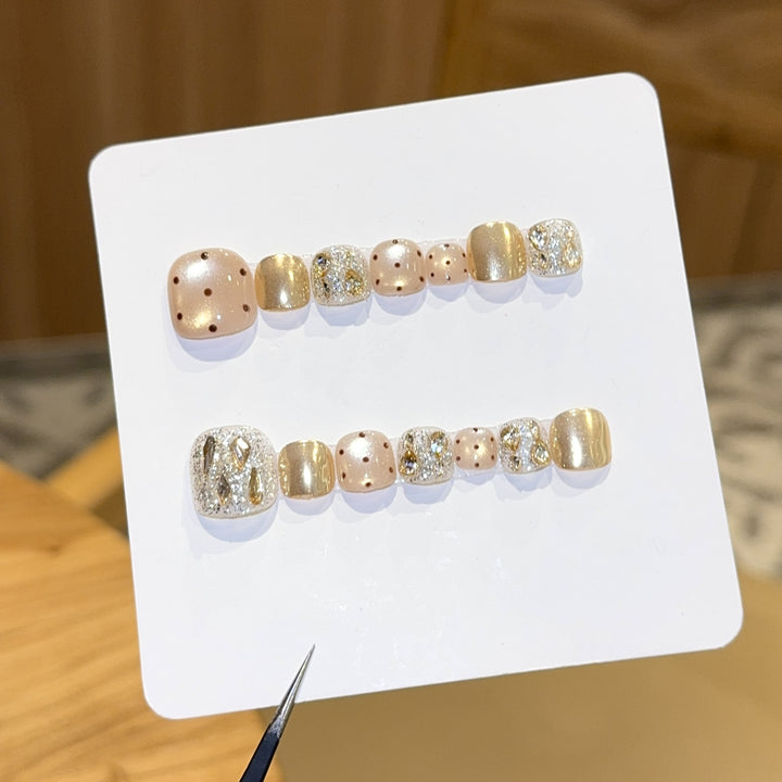 Glittering Nail Tips Stornfield