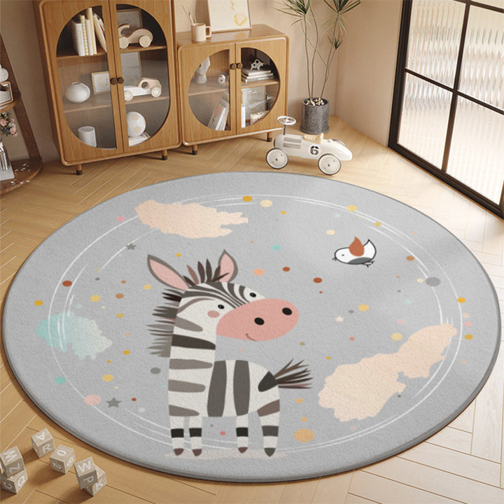 Playful Dinosaur Theme Rug