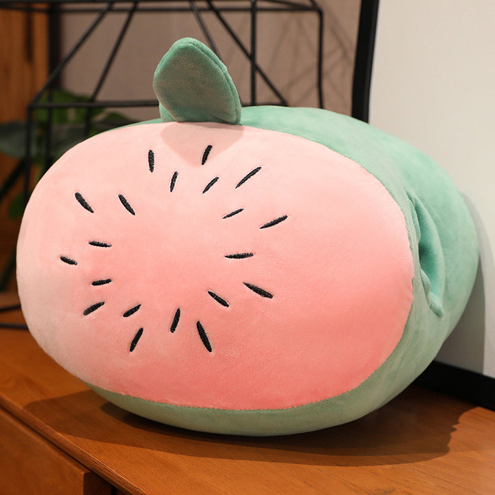 Plush pillow with cactus motif Stornfield
