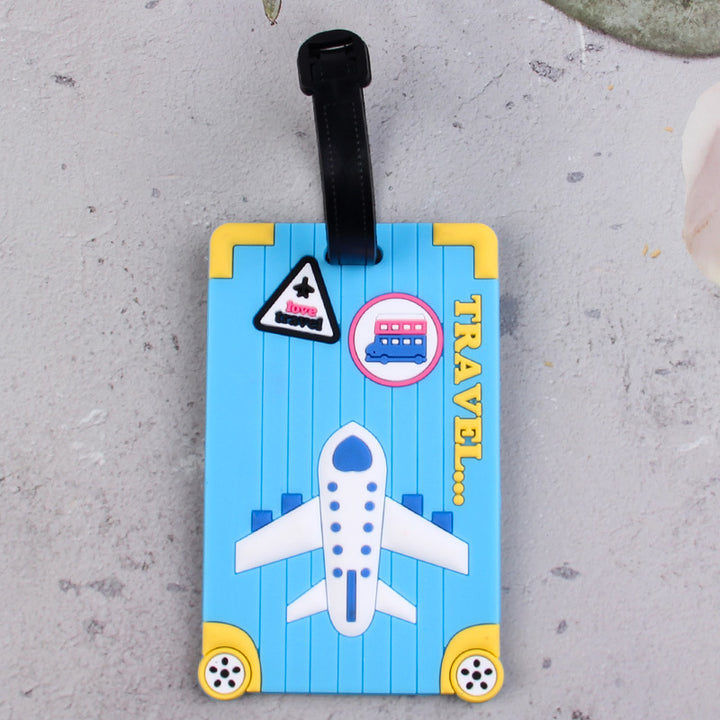 Fun Airplane-Themed Luggage Tag Stornfield
