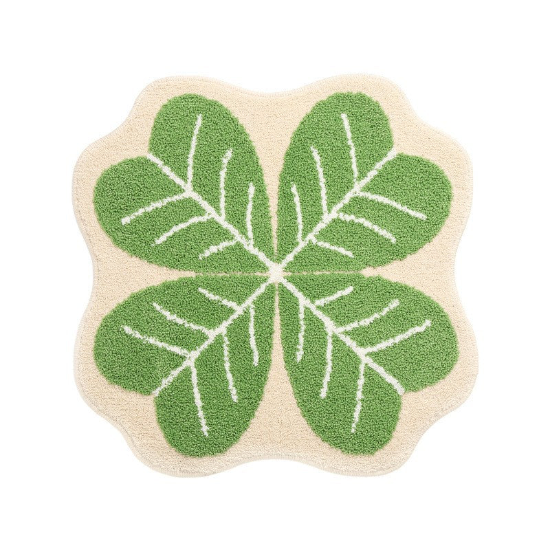 Floral Design Bath Mat Stornfield