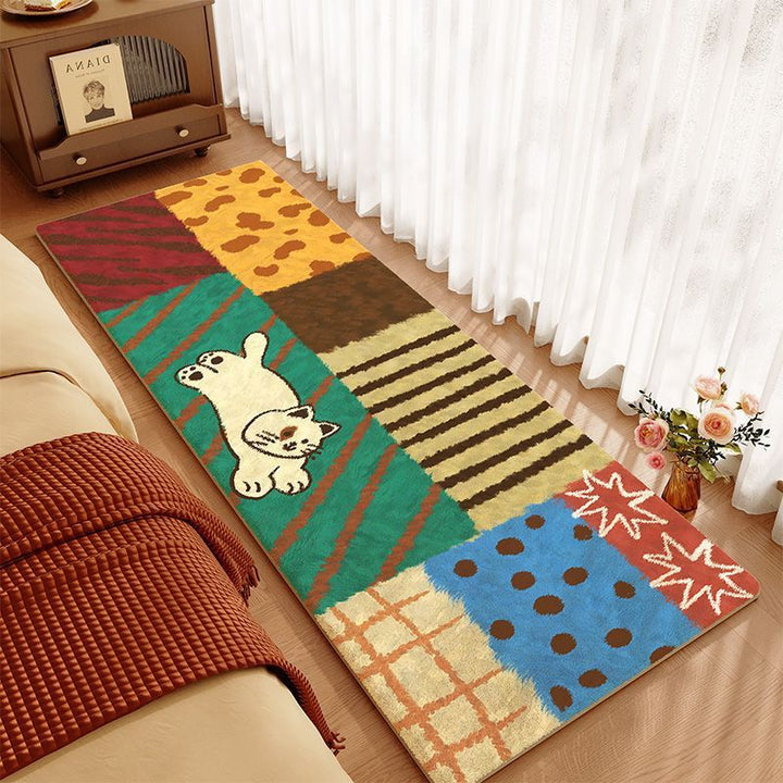 Colorful Patchwork Area Rug