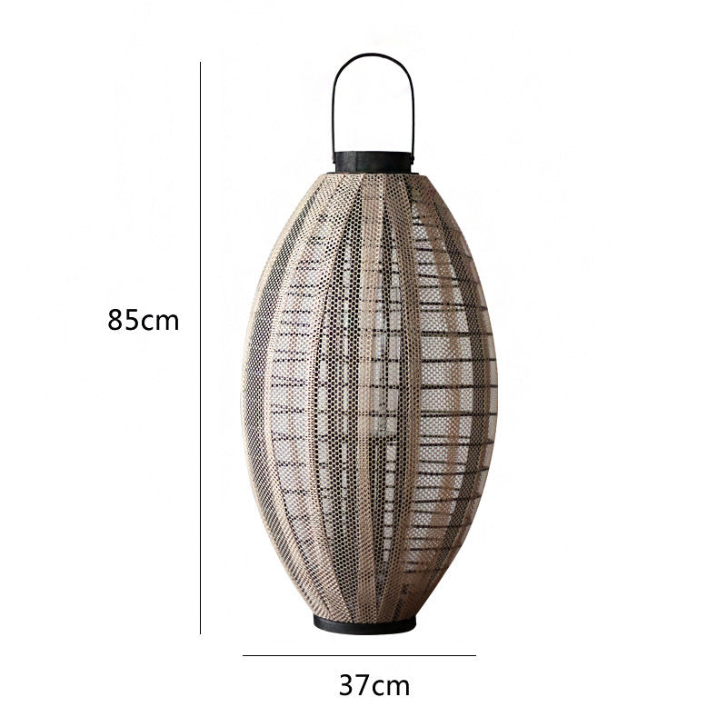 Elegant lantern with metal grid Stornfield