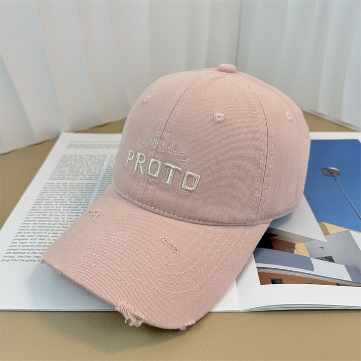 Men's Vintage-Inspired Distressed Baseball Cap Stornfield