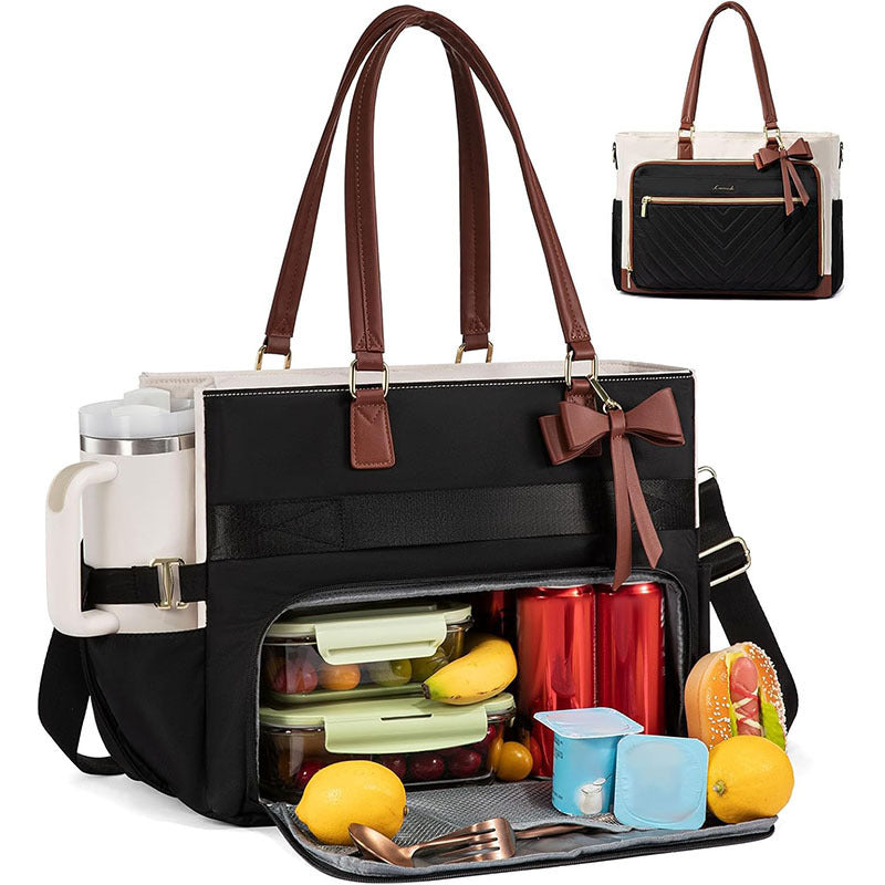 Fashionable tote bag with stylish compartments Stornfield