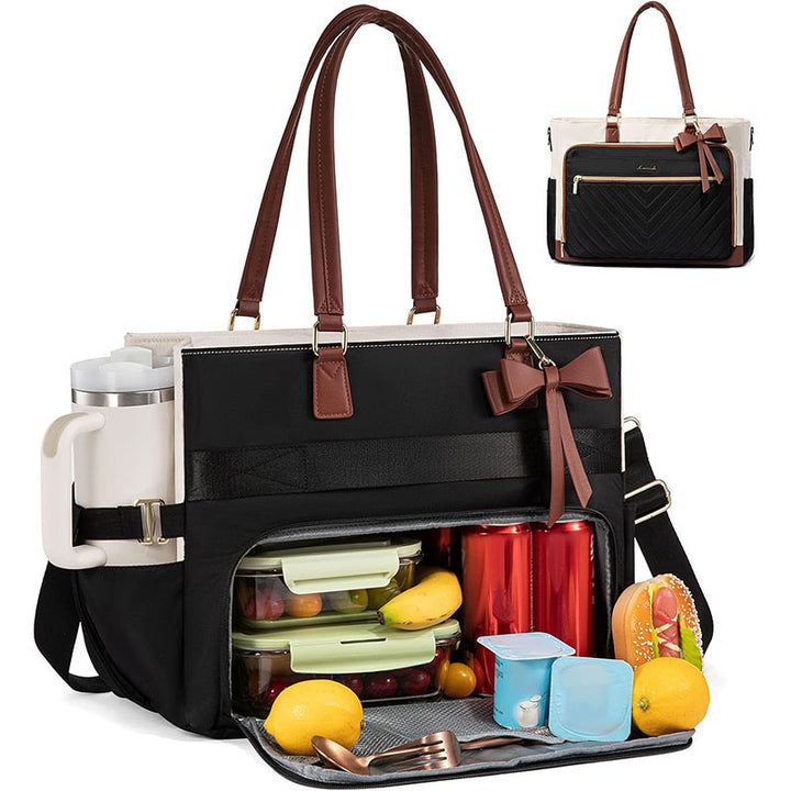 Fashionable tote bag with stylish compartments Stornfield