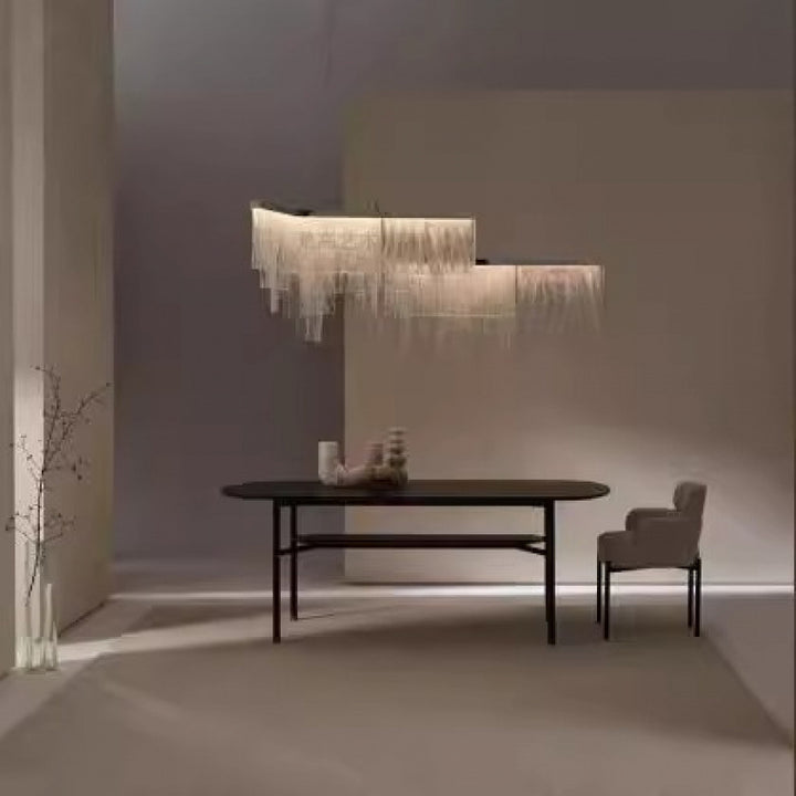 Elegant Hanging Linear Chandelier