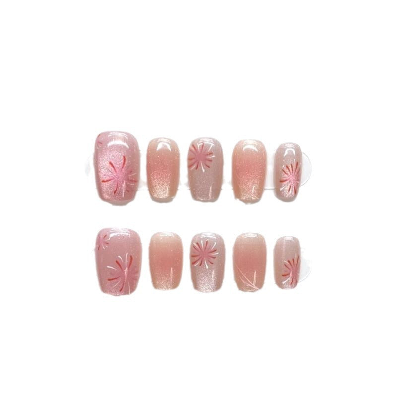 Premium Glitter Press-On Nail Set Stornfield