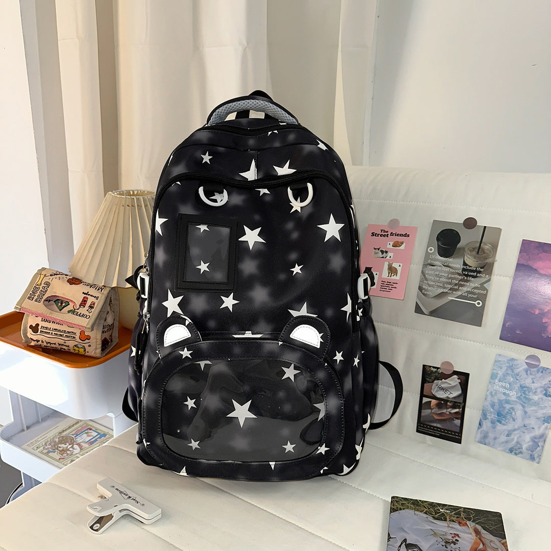 Backpack with Cute Applications and Thoughtful Storage Stornfield