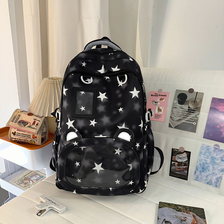 Backpack with Cute Applications and Thoughtful Storage Stornfield