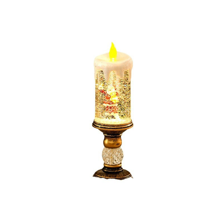Christmas decoration lantern with snow globe Stornfield