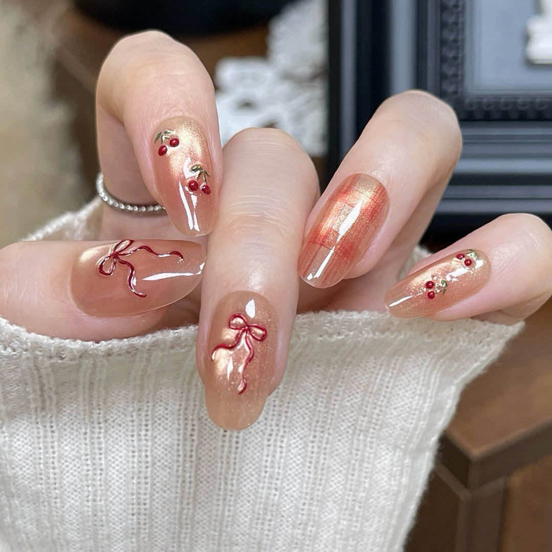 Decorative Press-On Nails Stornfield