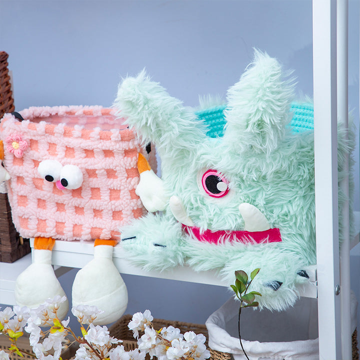 Playful Storage Basket in Bunny Design Stornfield