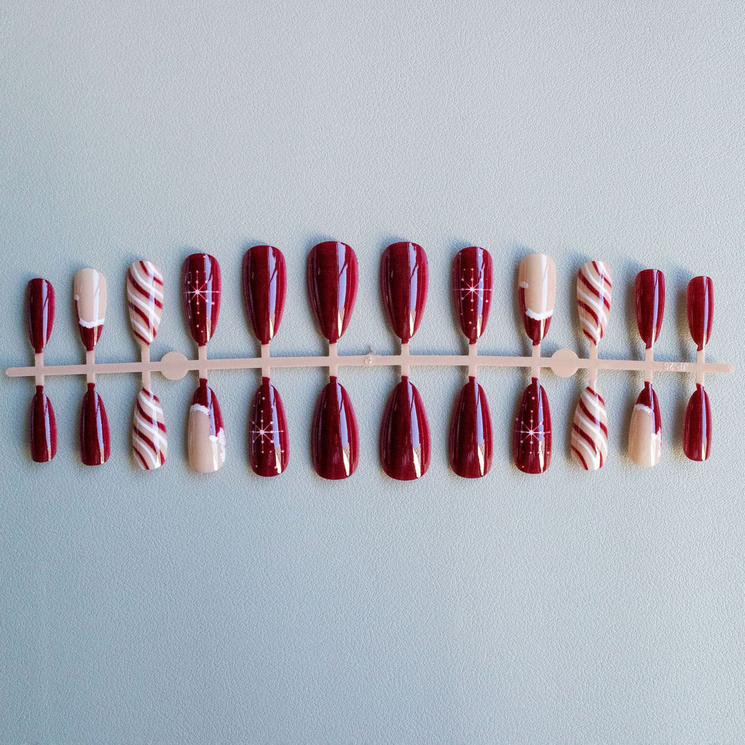 Festive Acrylic Nail Art Set