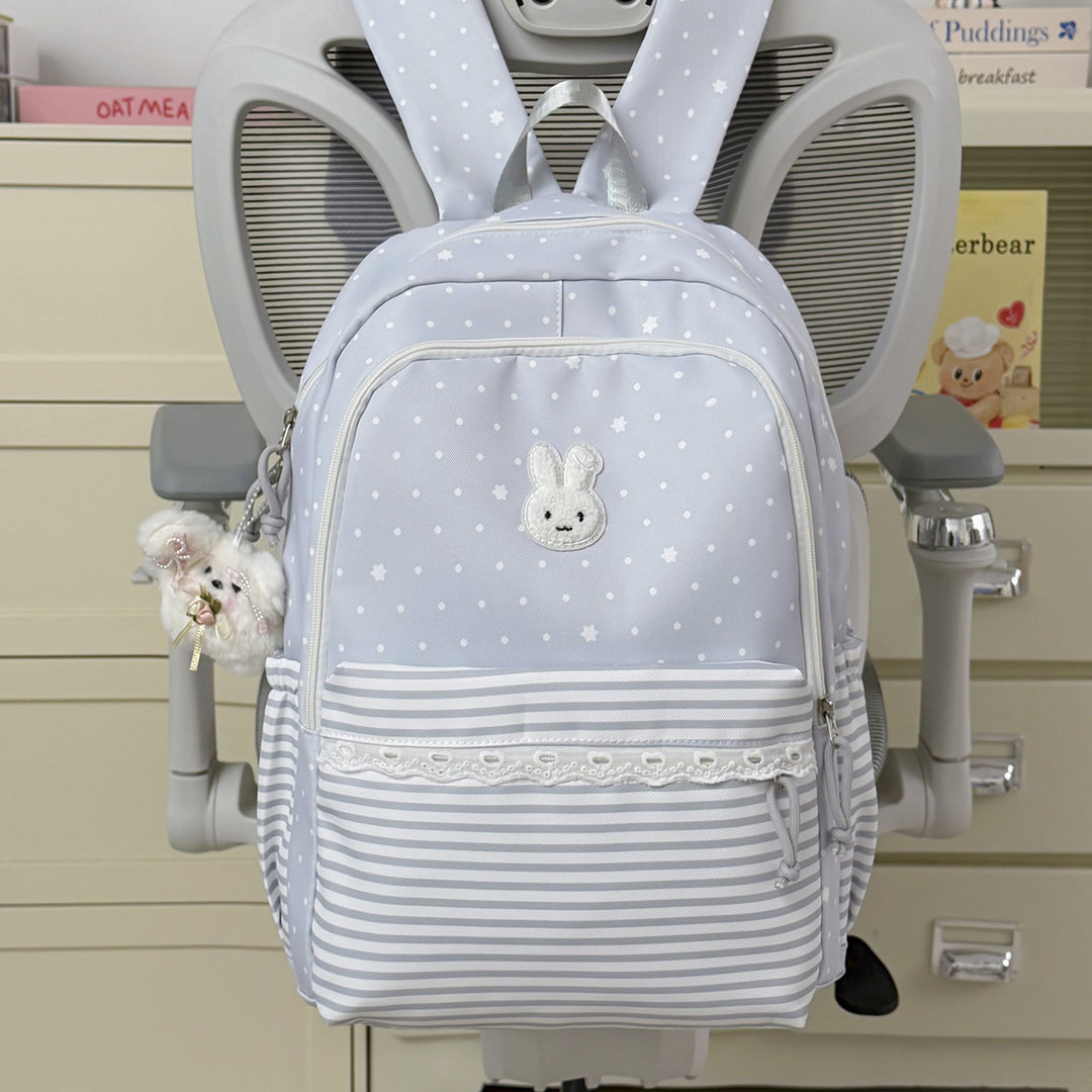 Playful Bunny-Ear Casual Backpack Stornfield
