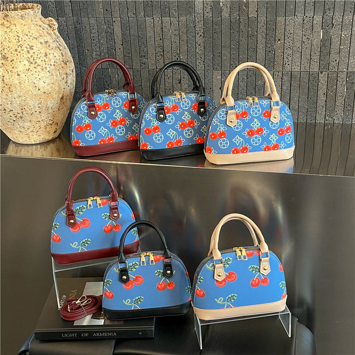 WoEmbroidered Cherry Pattern Handbag Stornfield