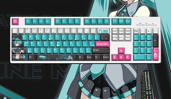 Ocean-Themed Mechanical Keyboard Stornfield