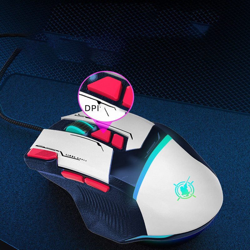 Gaming mouse with RGB lighting and precise DPI control Stornfield
