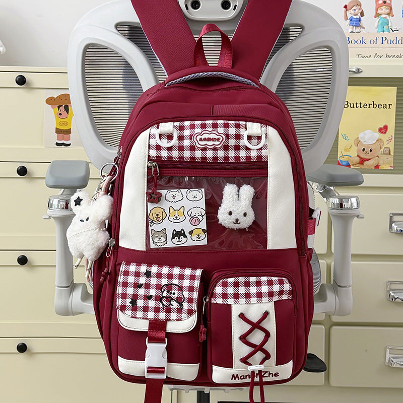 Cute Animal Print School Backpack Stornfield