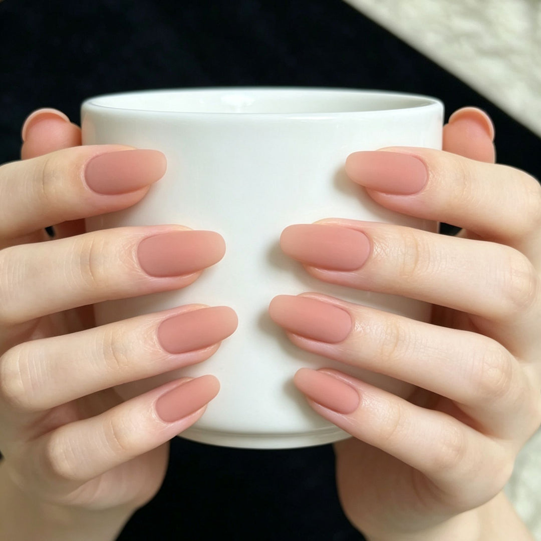 Artistic Nail Design with Decorative Elements Stornfield