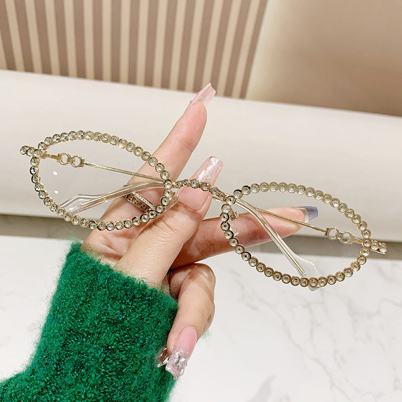 Ladies Designer Eyewear Frame with Extravagant Pearl Frame Stornfield