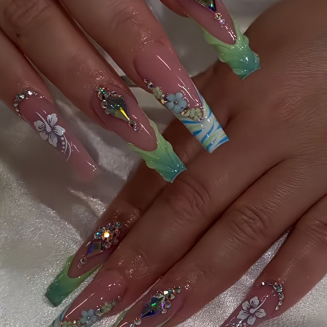 Premium Decorative Press-On Nail Art Stornfield