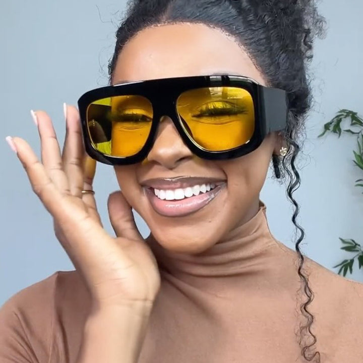 Women oversized sunglasses in modern design Stornfield